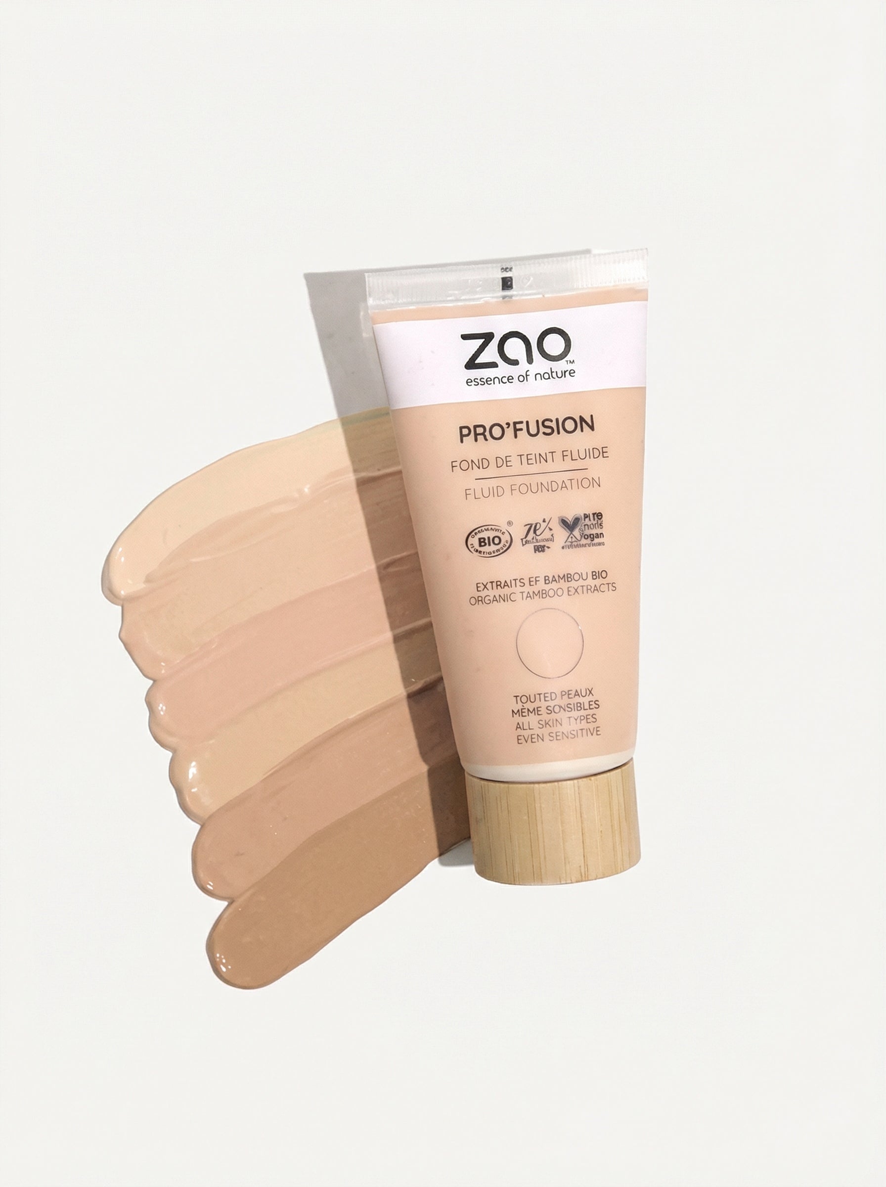 Fondotinta fluido Pro’Fusion by Zao Makeup — product photo on white background