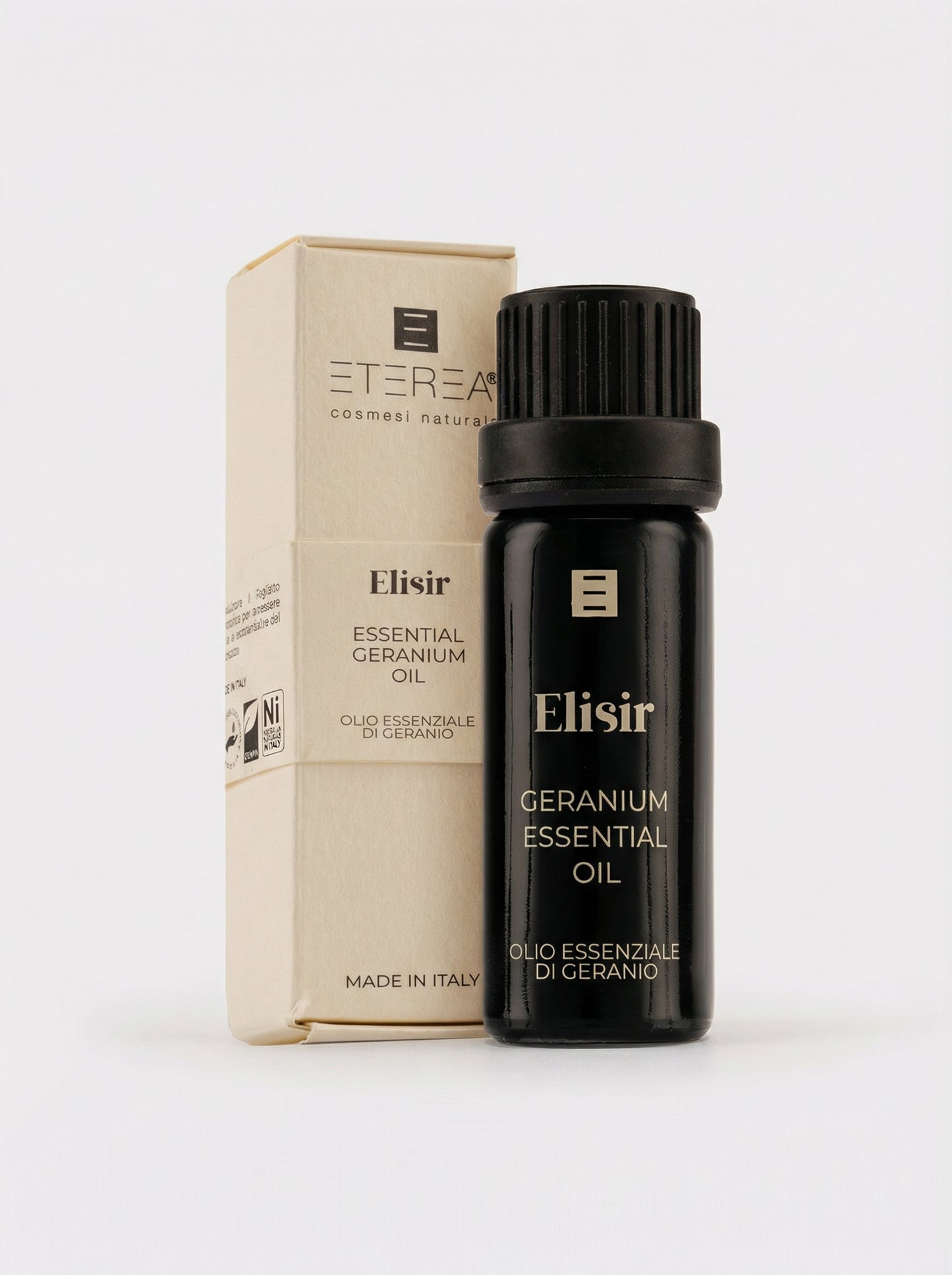 Geranium essential Oil by Eterea — product photo on white background