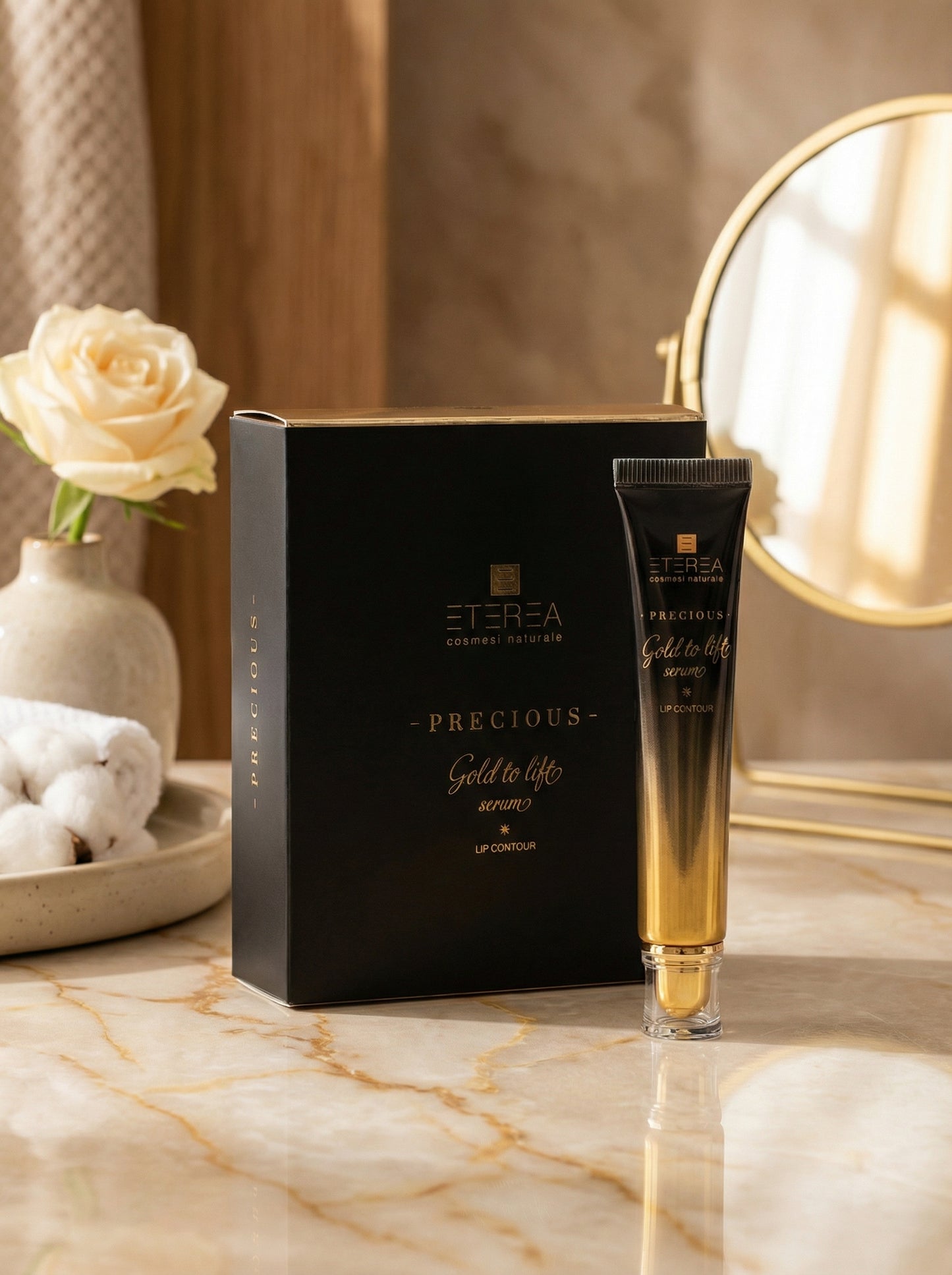 Siero contorno labbra Gold To Lift Serum by Eterea — hero product photo