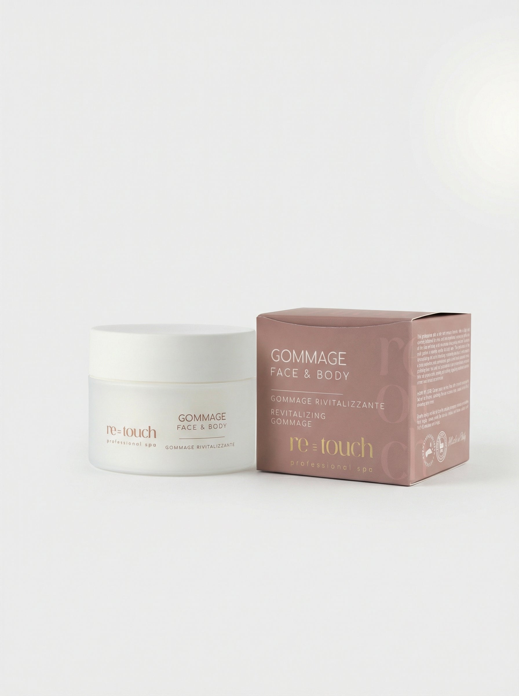 Crema corpo e viso Gommage Face & Body by Eterea — product photo on white background