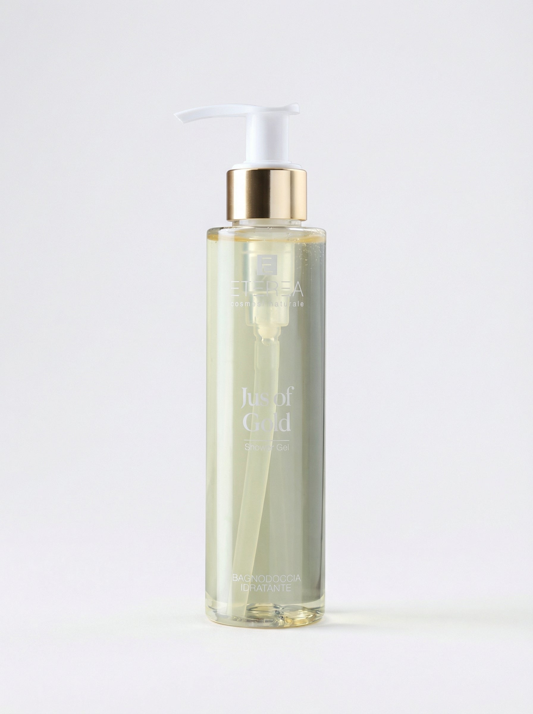 Jus of Gold – Shower Gel by Eterea — product photo on white background