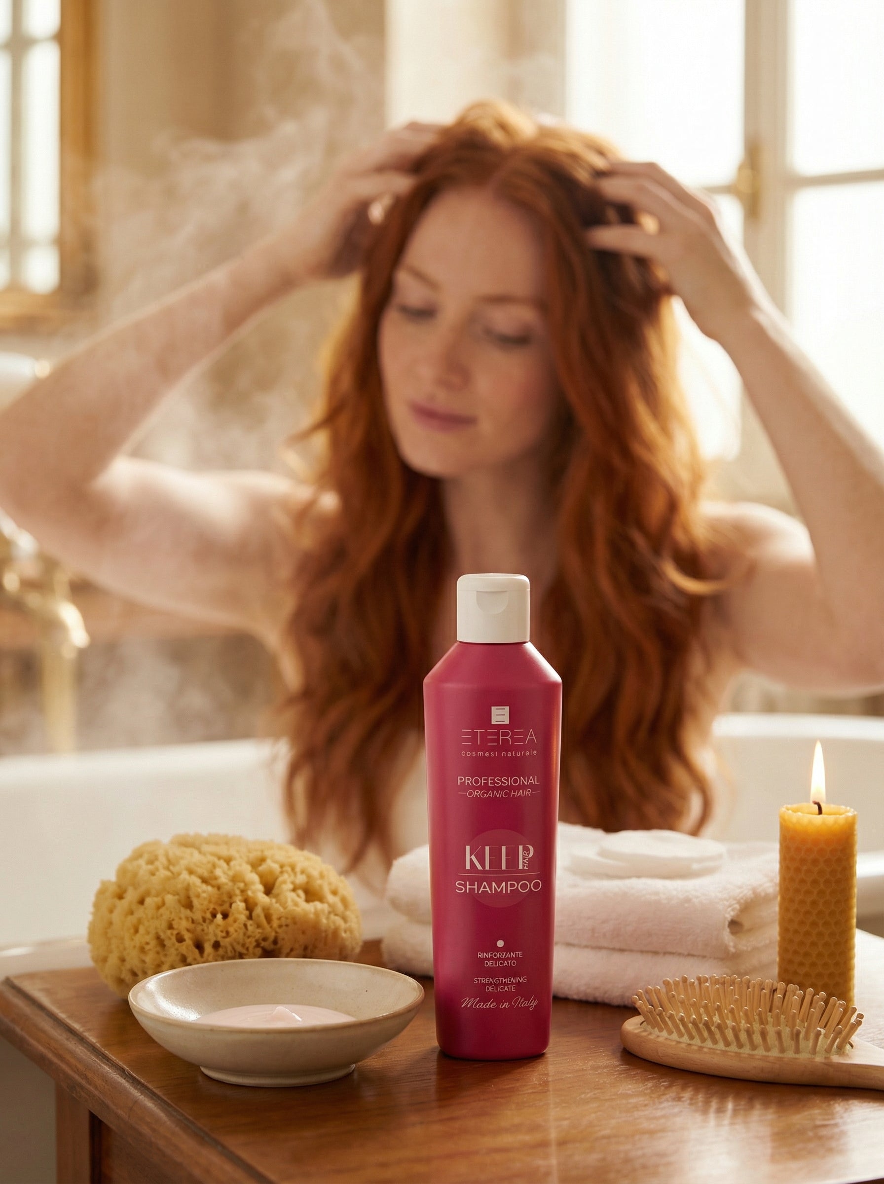 Keep Hair Shampoo - Shampoo Rinforzante by Eterea — hero product photo