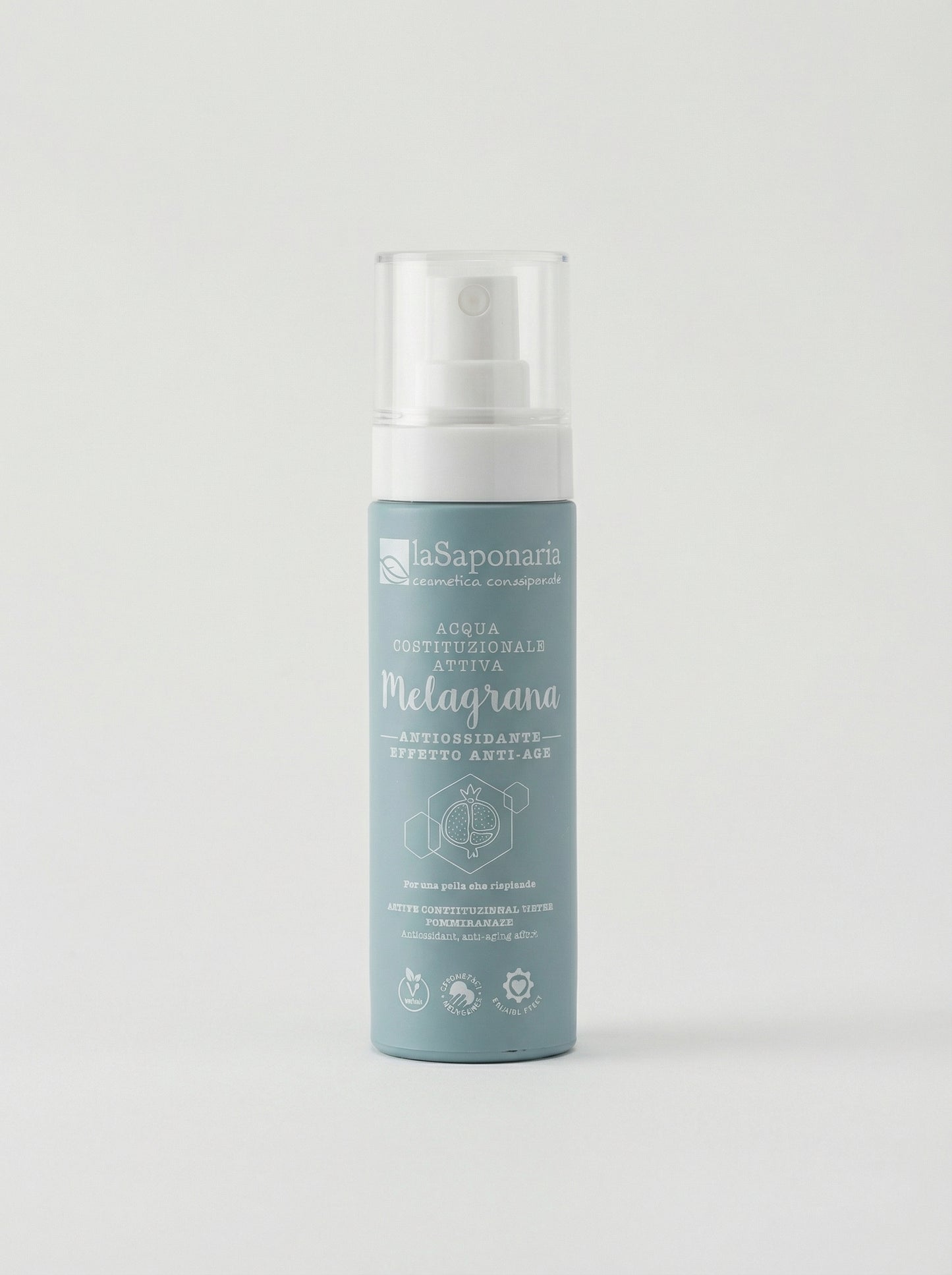 Acqua Attiva Antiossidante Melagrana Tonico Viso Anti-Age by La Saponaria — product photo on white background