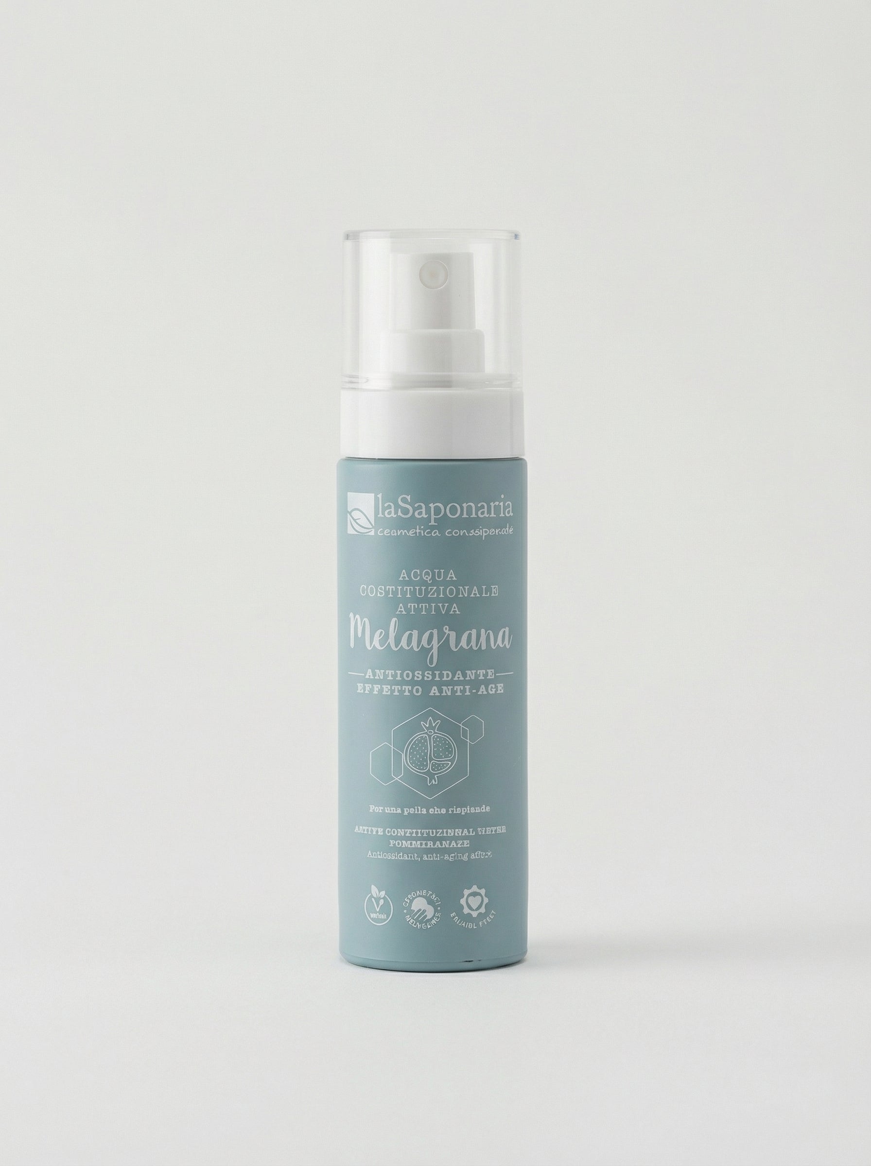 Acqua Attiva Antiossidante Melagrana Tonico Viso Anti-Age by La Saponaria — product photo on white background