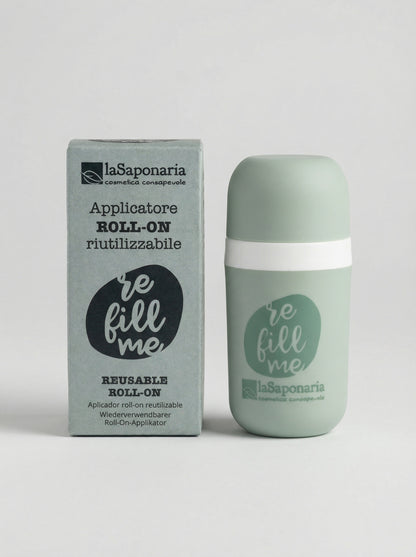 Applicatore roll-on riutilizzabile - Sostenibile e Ricaricabile by La Saponaria — product photo on white background
