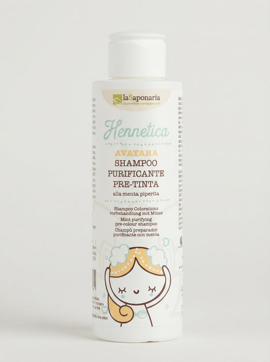 Shampoo pre tinta Avatara - Purificante per Colore Intenso by La Saponaria — product photo on white background
