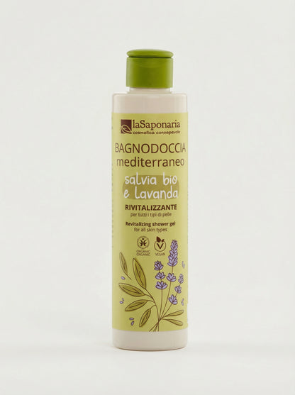 Bagnodoccia Mediterraneo - Detergente Corpo Idratante Rinfrescante by La Saponaria — product photo on white background