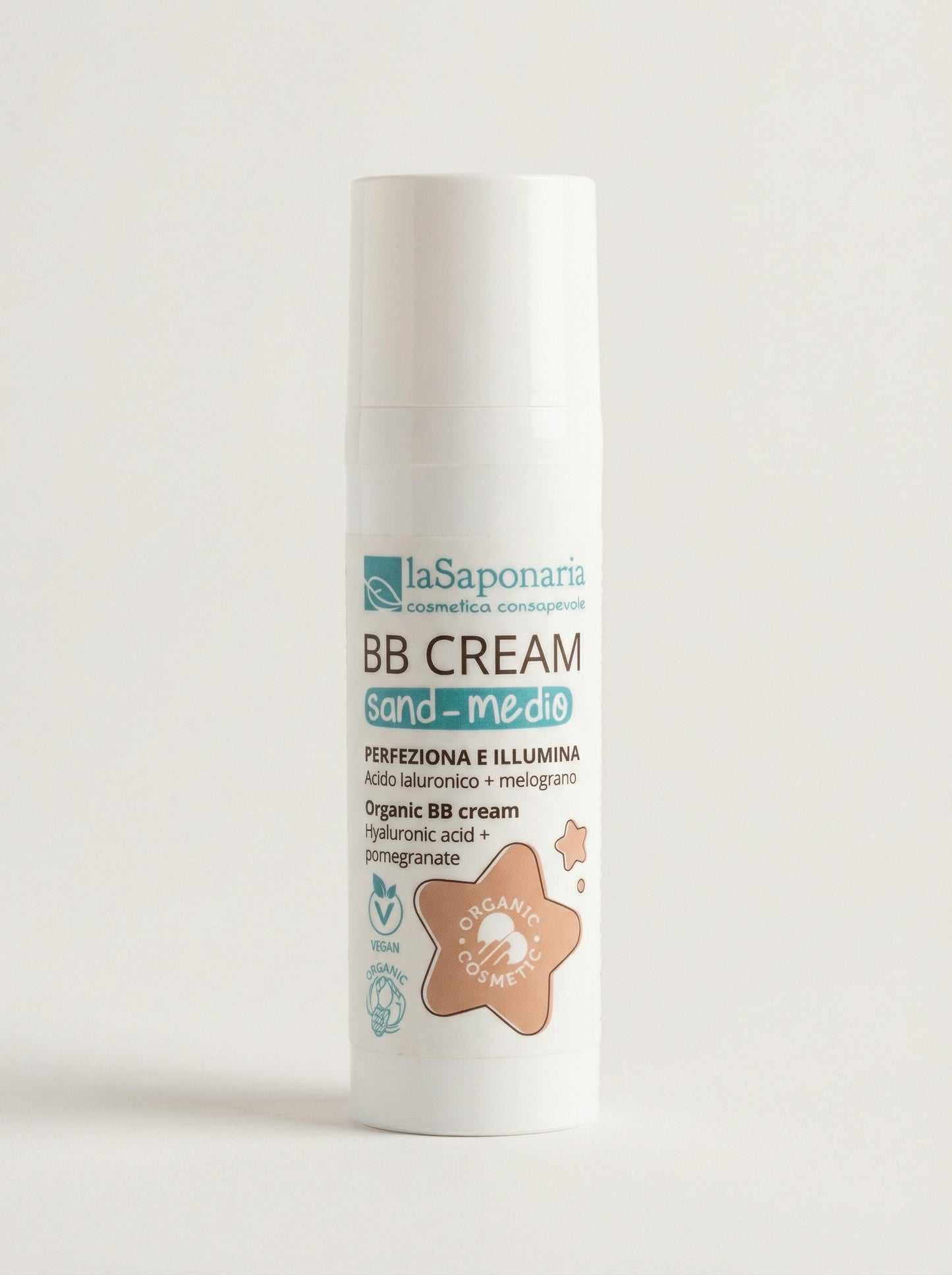 BB Cream Sand - Crema Viso Colorata Incarnato Uniforme Naturale by La Saponaria — product photo on white background
