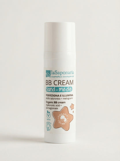BB Cream Sand - Crema Viso Colorata Incarnato Uniforme Naturale by La Saponaria — product photo on white background