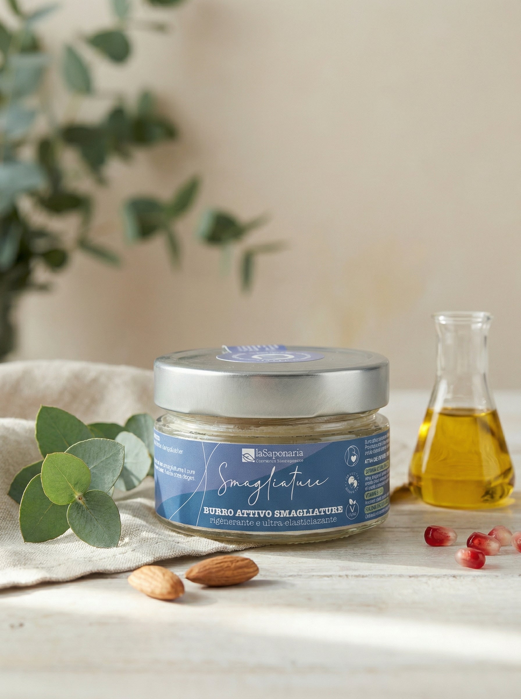 Burro attivo Smagliature - Elasticizzante Nutriente Bio by La Saponaria — hero product photo