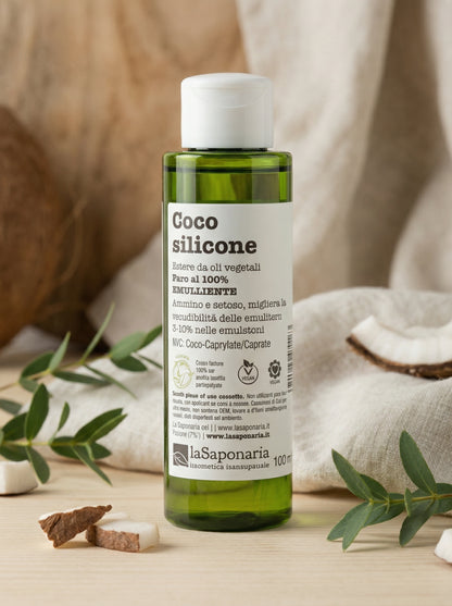 Coco silicone - Emolliente Naturale per Capelli Luminosi by La Saponaria — hero product photo