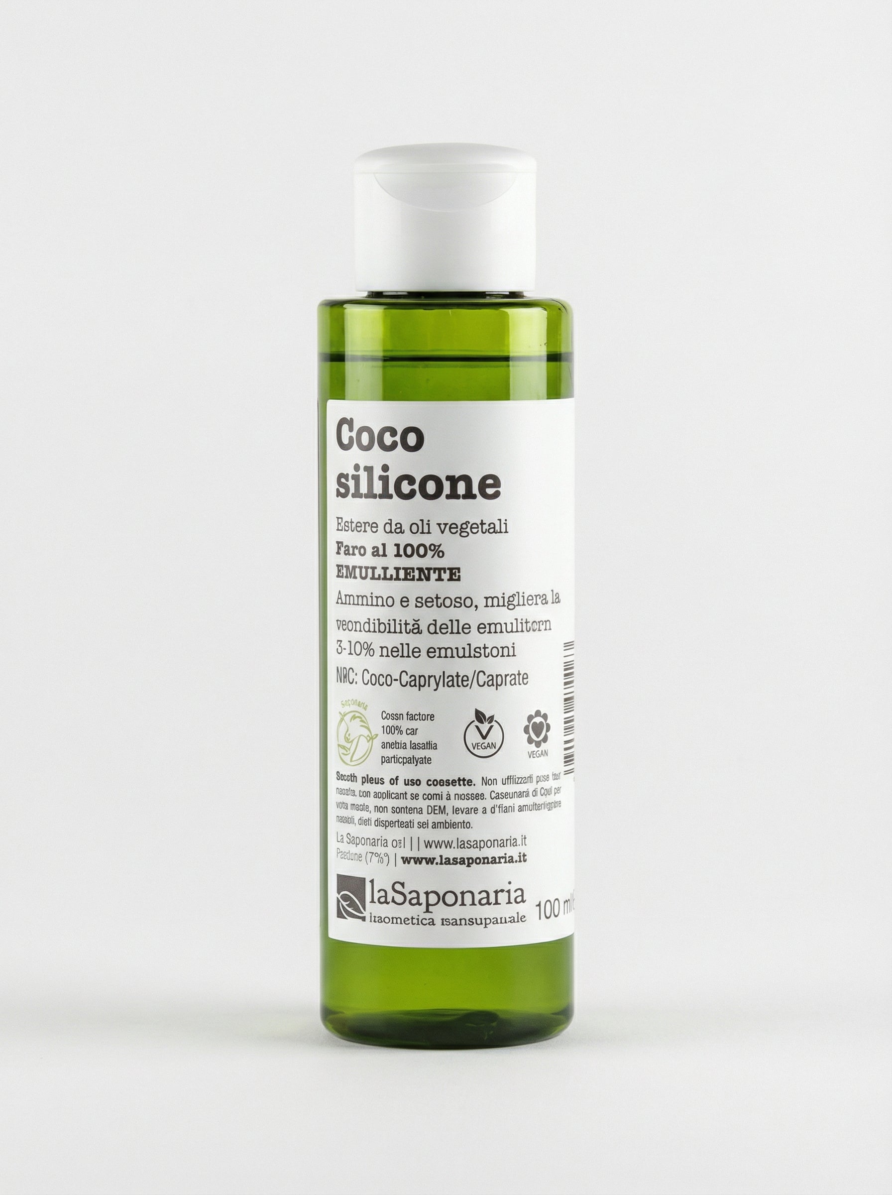 Coco silicone - Emolliente Naturale per Capelli Luminosi by La Saponaria — product photo on white background