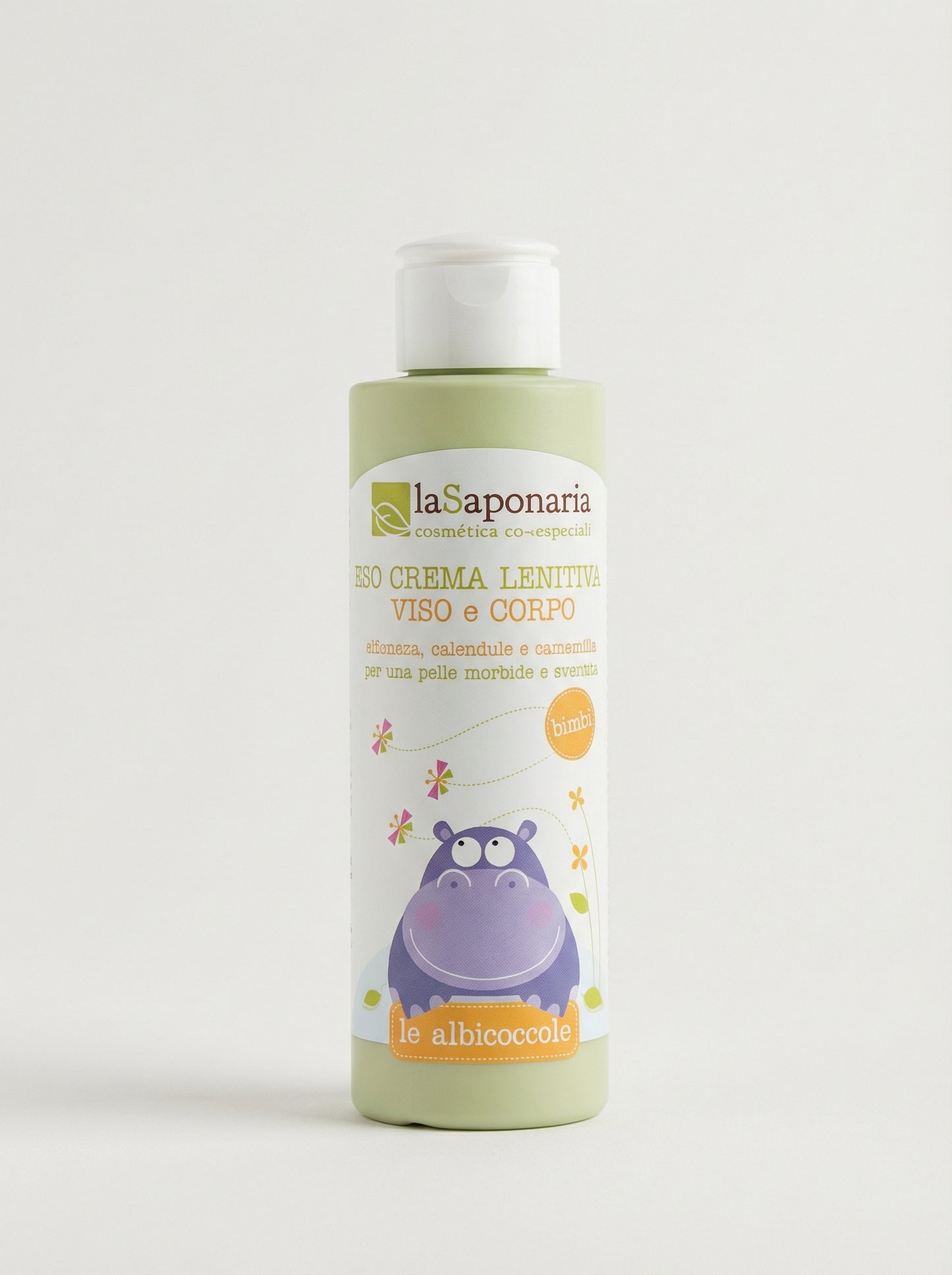 Crema biologica lenitiva viso e corpo per Pelli Sensibili e Bebè by La Saponaria — product photo on white background