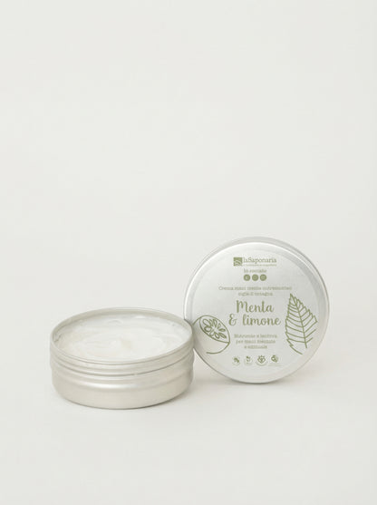 Crema mani menta e limone - Nutriente e Lenitiva Bio by La Saponaria — product photo on white background