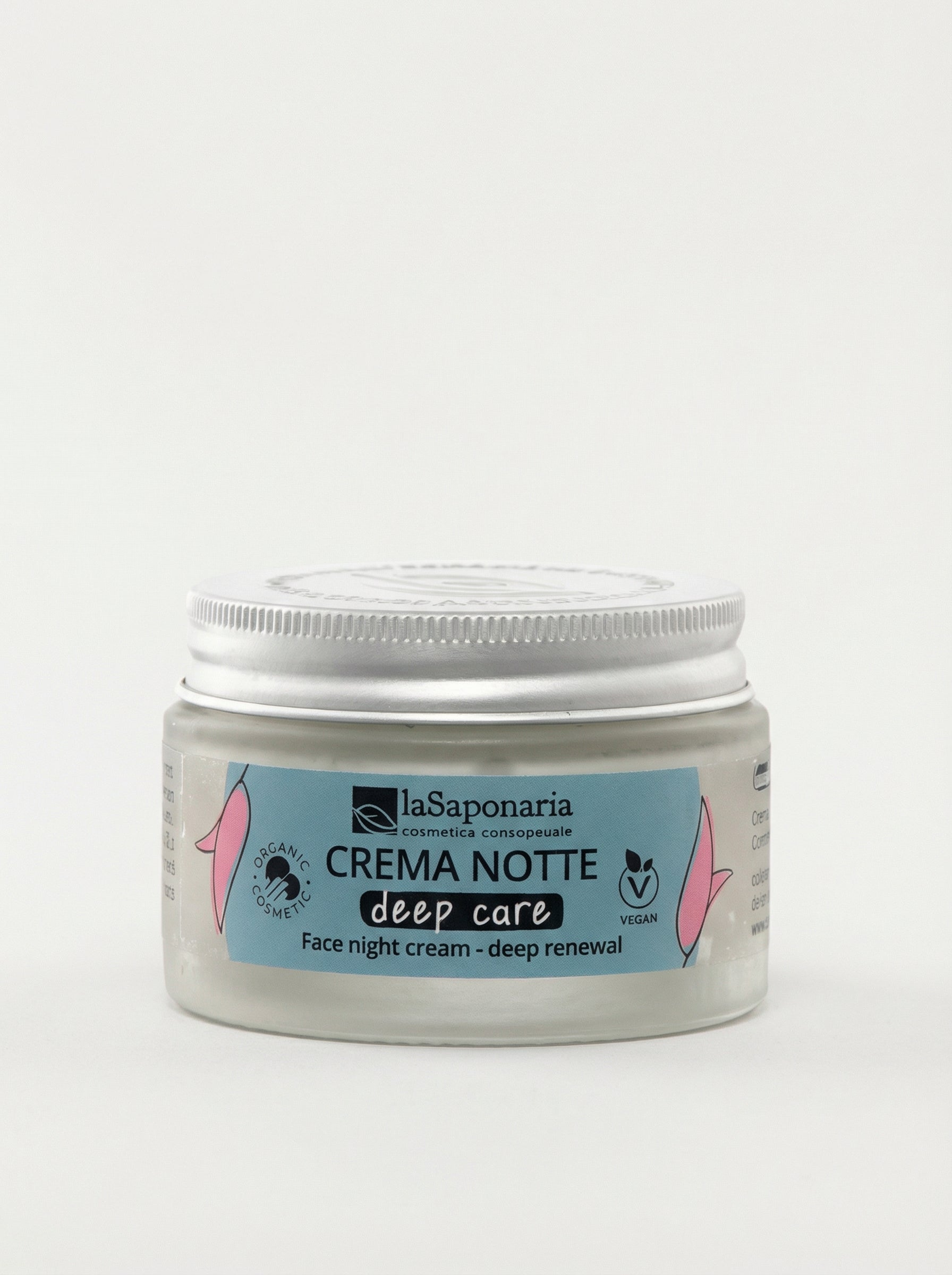 Crema viso notte antiage Deep Care - Rinnovamento Profondo by La Saponaria — product photo on white background