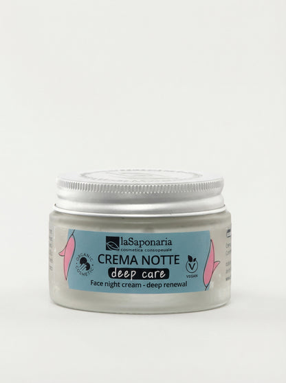 Crema viso notte antiage Deep Care - Rinnovamento Profondo by La Saponaria — product photo on white background
