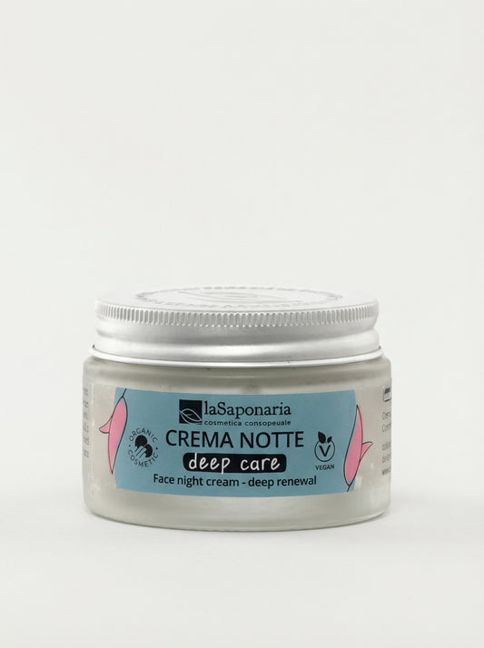 Crema viso notte antiage Deep Care - Rinnovamento Profondo by La Saponaria — product photo on white background