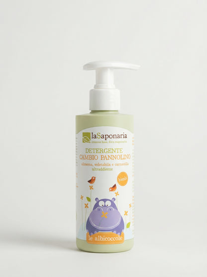 Detergente cambio pannolino - Lenitivo e Idratante by La Saponaria — product photo on white background
