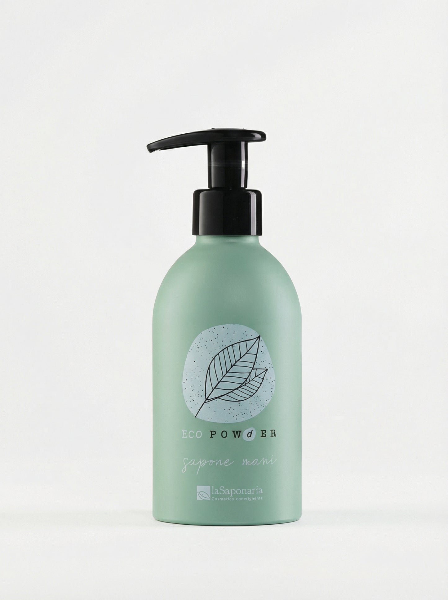 Dispenser refill Eco-Sapone mani in alluminio Zero Plastica by La Saponaria — product photo on white background