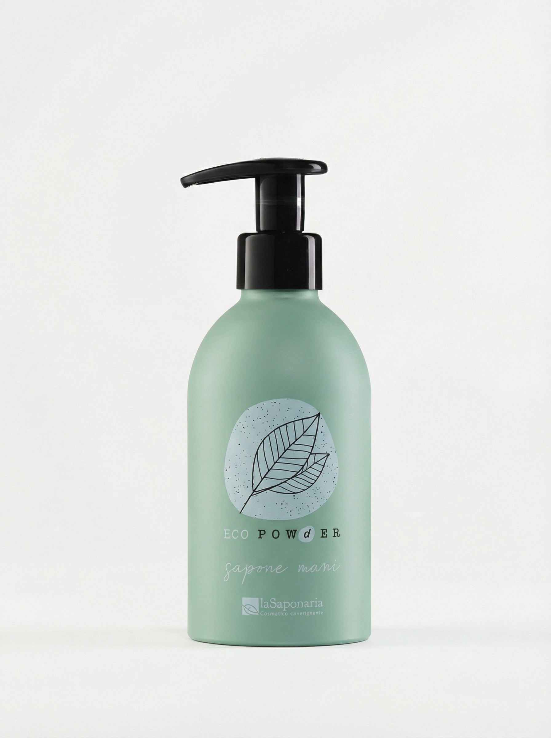 Dispenser refill Eco-Sapone mani in alluminio Zero Plastica by La Saponaria — product photo on white background