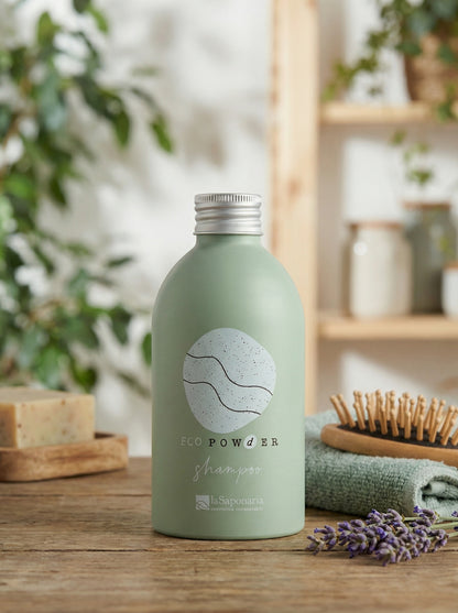 Dispenser refill Eco-Shampoo in alluminio - Sostenibile e Riutilizzabile by La Saponaria — hero product photo