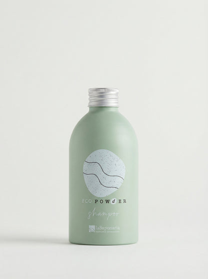 Dispenser refill Eco-Shampoo in alluminio - Sostenibile e Riutilizzabile by La Saponaria — product photo on white background