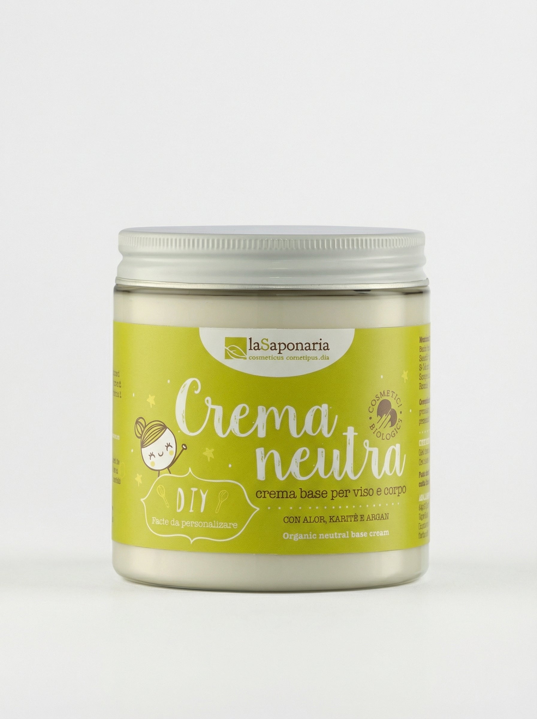 DIY Cream Crema Viso e Corpo Personalizzabile Bio by La Saponaria — product photo on white background