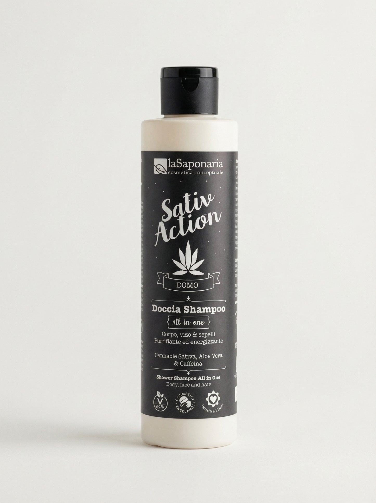 Doccia Shampoo All in one Energizzante Multiuso Bio by La Saponaria — product photo on white background