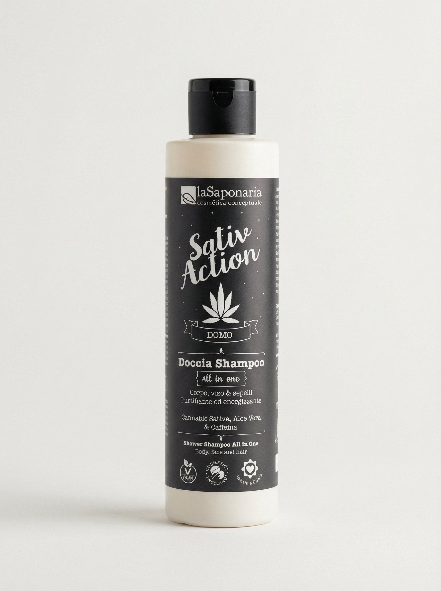 Doccia Shampoo All in one Energizzante Multiuso Bio by La Saponaria — product photo on white background