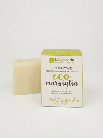 Eco Marsiglia - bucato a mano Sapone Ecologico Efficace by La Saponaria — product photo on white background
