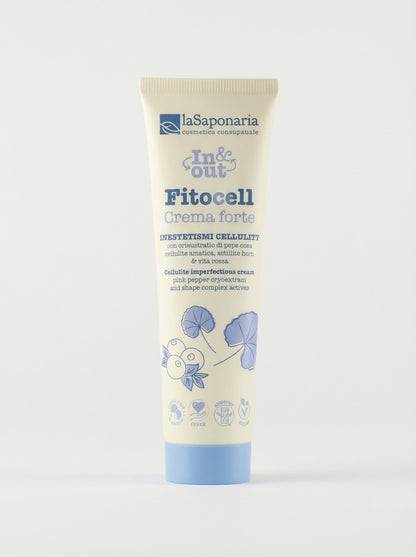 Fitocell - Crema forte inestetismi cellulite Nutriente Elasticizzante by La Saponaria — product photo on white background