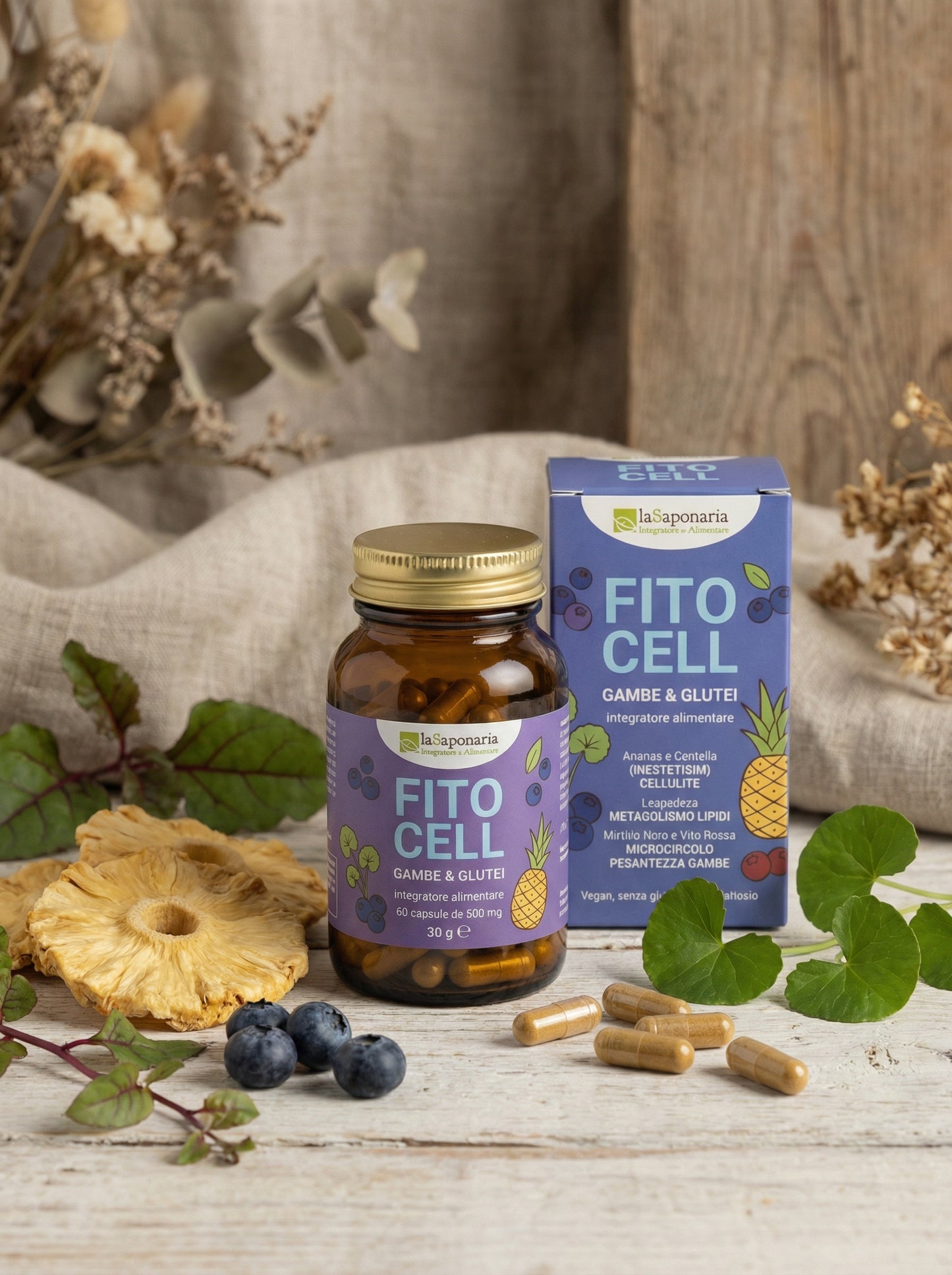 FITOCELL - Integratore Alimentare Drenante e Microcircolo by La Saponaria — hero product photo