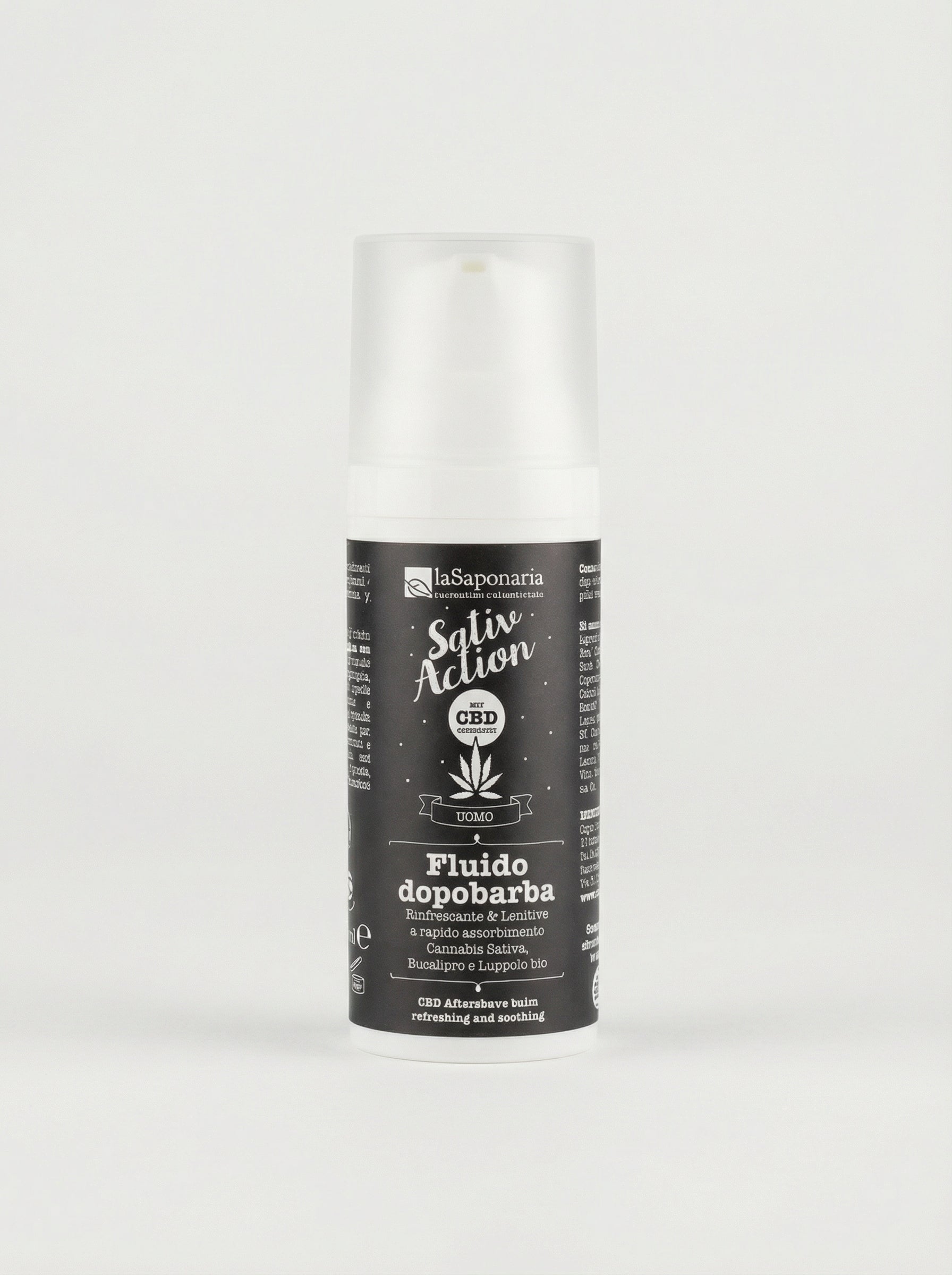 Fluido Dopobarba con CBD Rinfrescante e Lenitivo by La Saponaria — product photo on white background