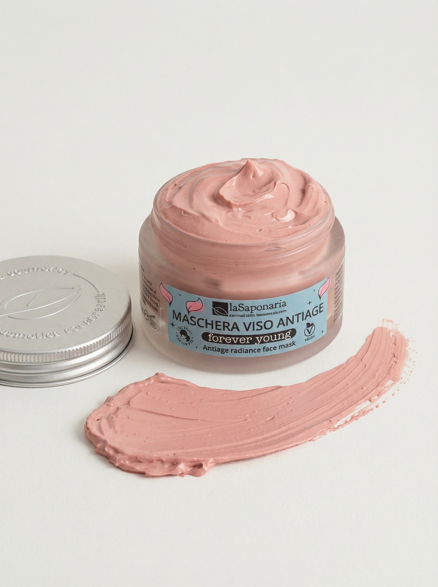 Forever Young Maschera Viso Anti-Age Illuminante by La Saponaria — product photo on white background
