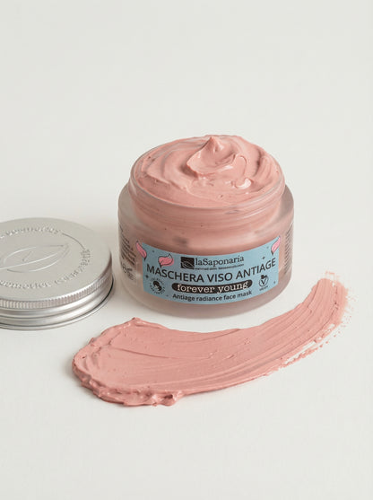 Forever Young Maschera Viso Anti-Age Illuminante by La Saponaria — product photo on white background
