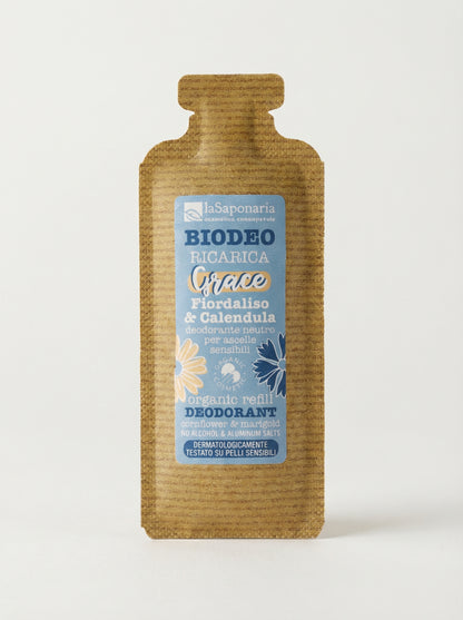 Grace - Biodeo Ricarica Delicato per Pelli Sensibili by La Saponaria — product photo on white background