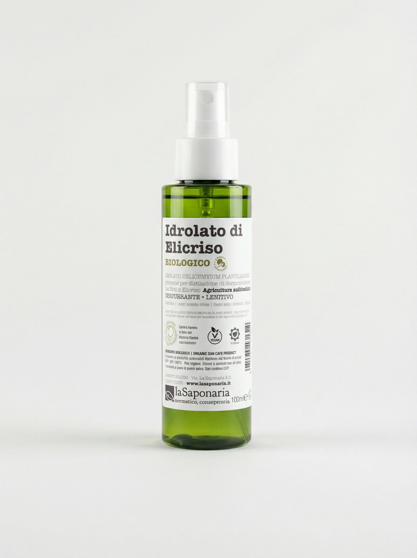 Idrolato di Elicriso Bio - Dermopurificante Lenitivo by La Saponaria — product photo on white background