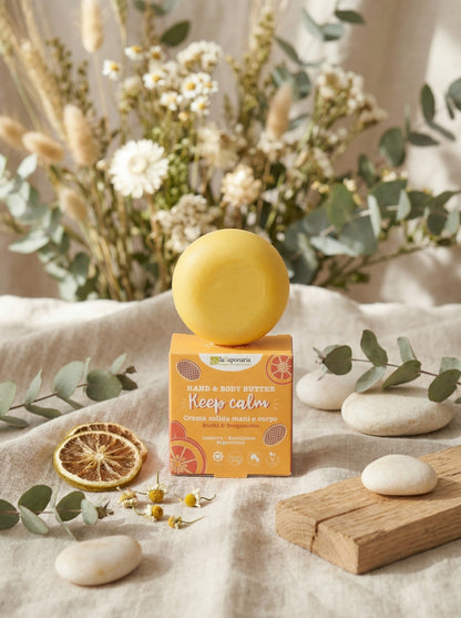 KEEP CALM Crema Solida Lenitiva ed Emolliente by La Saponaria — hero product photo
