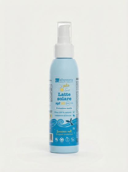 Latte solare SPF 20 - Media protezione per pelli sensibili by La Saponaria — product photo on white background