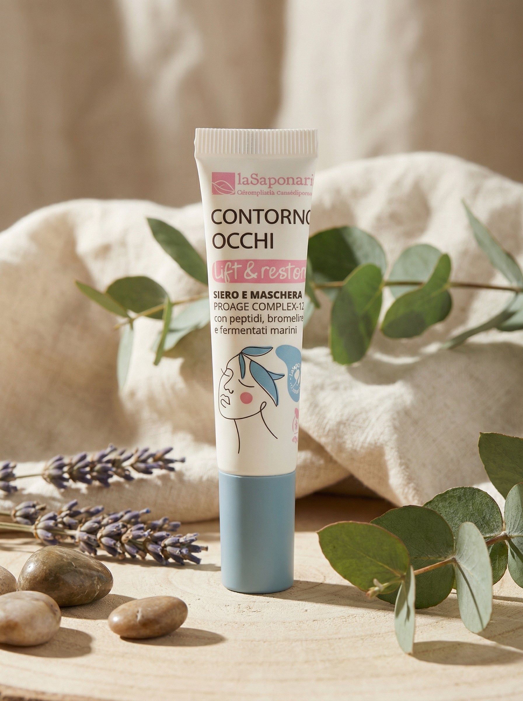 Contorno occhi Lift&Restore Siero Maschera Liftante by La Saponaria — hero product photo