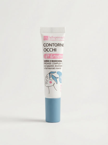 Contorno occhi Lift&Restore Siero Maschera Liftante by La Saponaria — product photo on white background