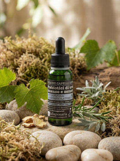 Lozione capelli detox e anti-forfora - Purificante ed Equilibrante by La Saponaria — hero product photo