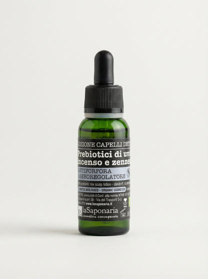 Lozione capelli detox e anti-forfora - Purificante ed Equilibrante by La Saponaria — product photo on white background