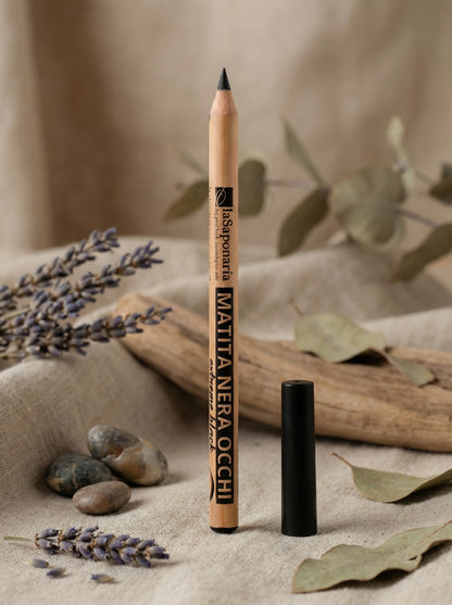 Matita Nera Occhi Extreme Black - Tratto Intenso e Sfumabile by La Saponaria — hero product photo
