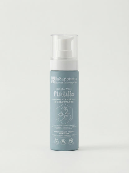 Mirtilla Crema Viso Nutriente - Pelli Secche e Difficili by La Saponaria — product photo on white background