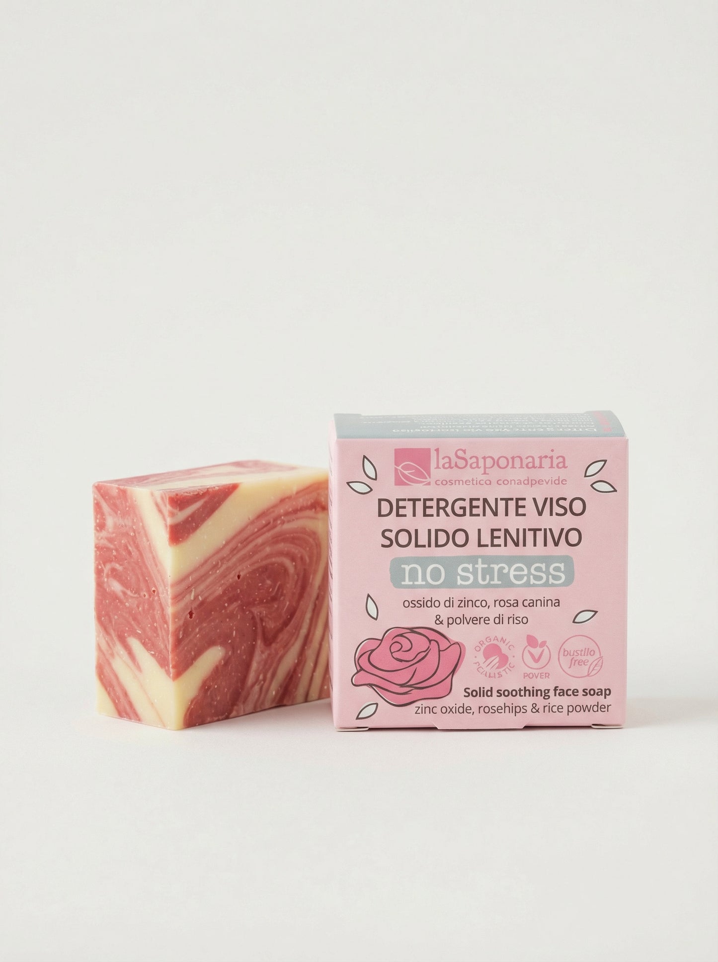 No Stress - Detergente Viso Lenitivo Solido by La Saponaria — product photo on white background