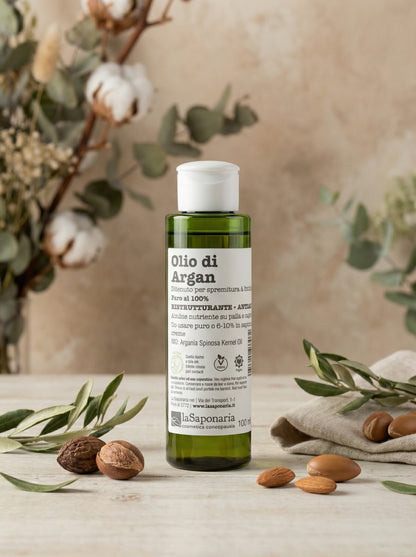Olio di Argan biologico - Crema Viso Nutriente e Antiossidante by La Saponaria — hero product photo