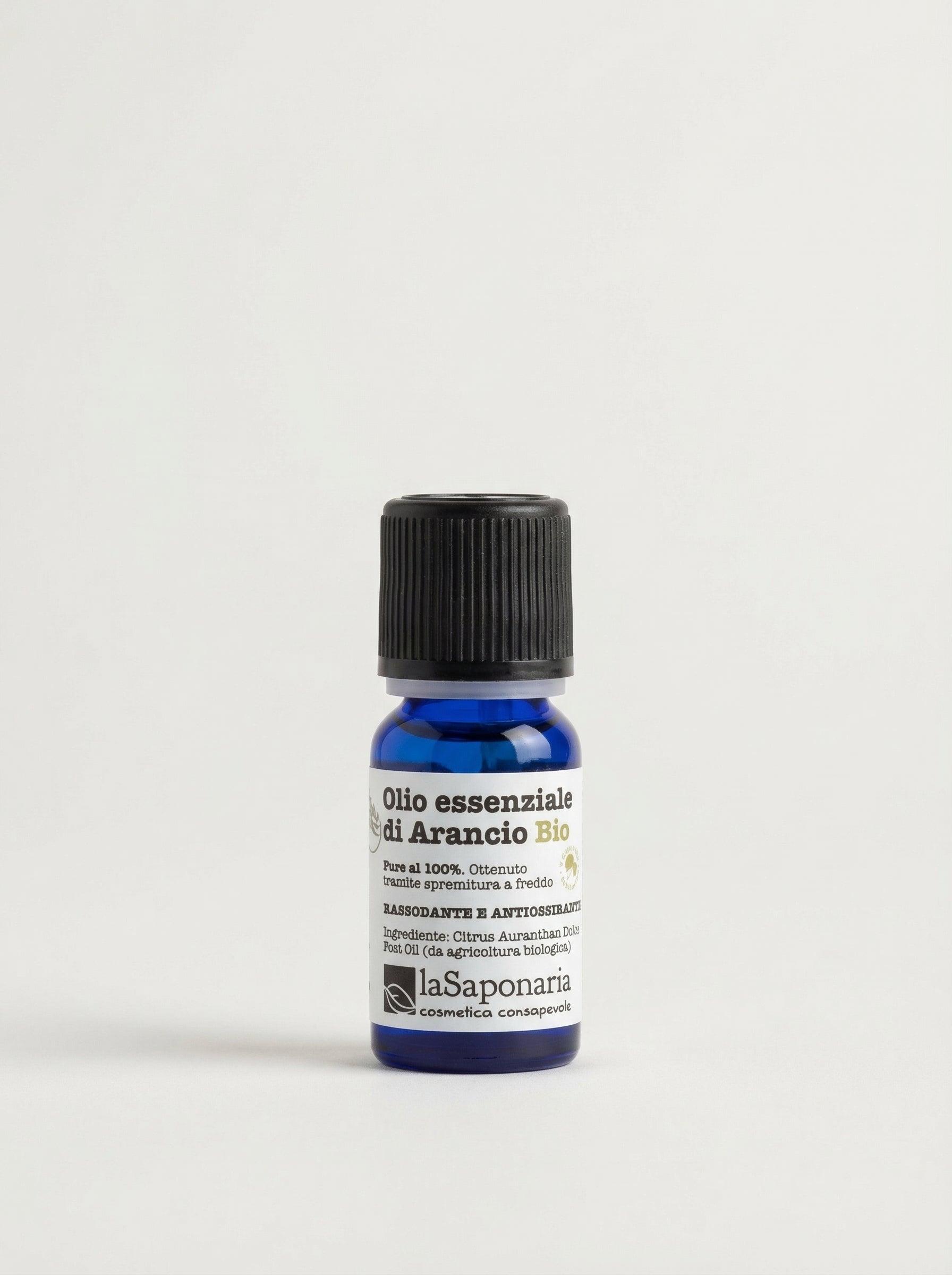 Olio essenziale di arancio dolce BIO - Calmante e Riequilibrante by La Saponaria — product photo on white background