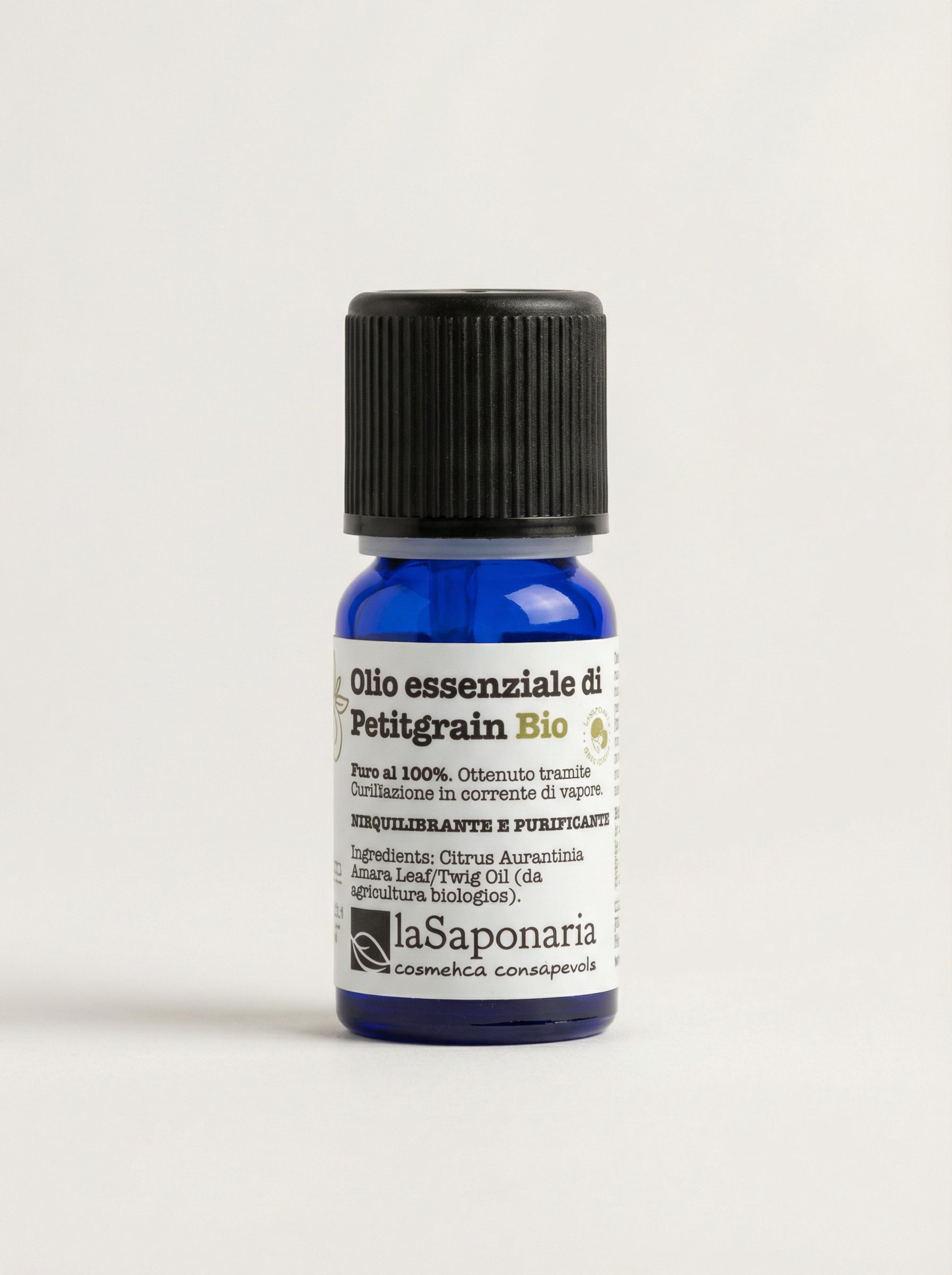 Olio essenziale di Petit Grain BIO Riequilibrante e Rilassante by La Saponaria — product photo on white background