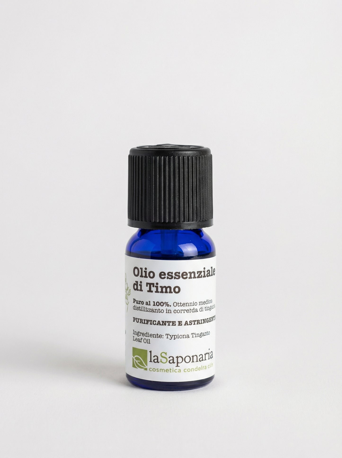 Olio essenziale di Timo Purificante Astringente by La Saponaria — product photo on white background